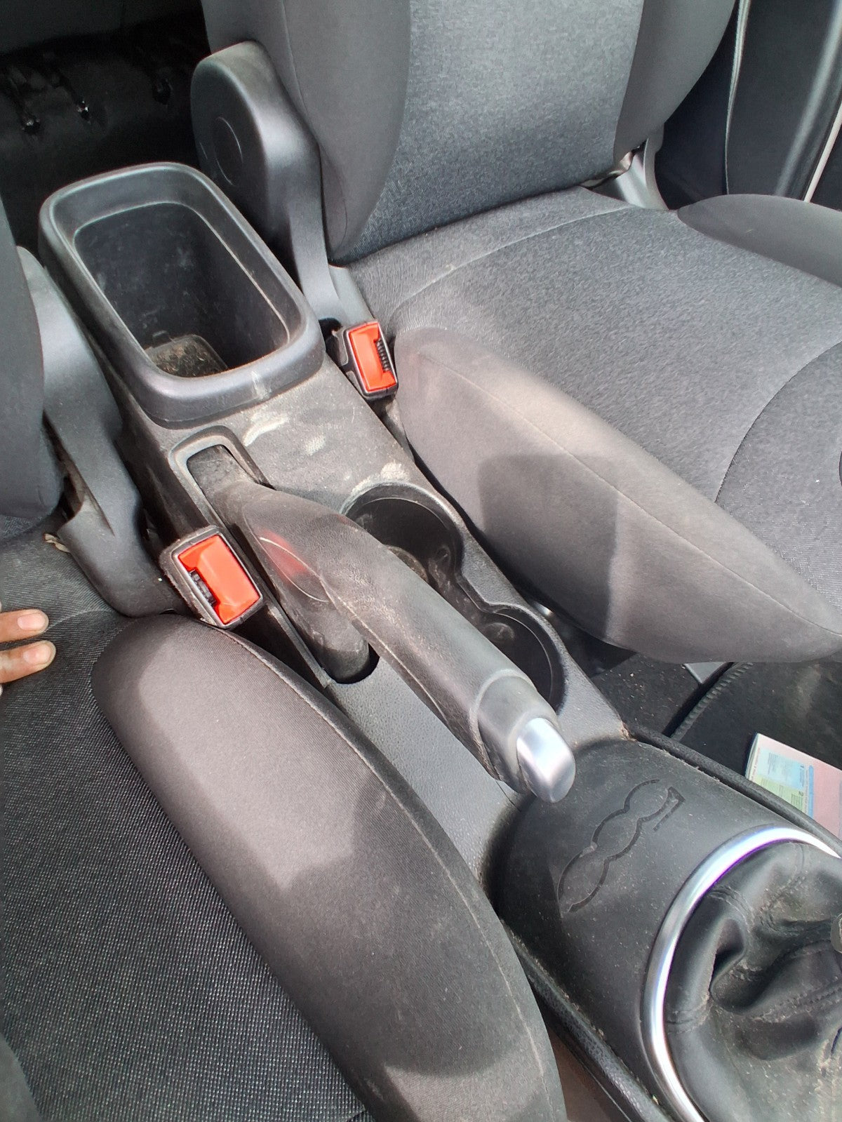 2019 FIAT 500L URBAN HATCH MANUAL PARKING HANDBRAKE LEVER MECHANISM