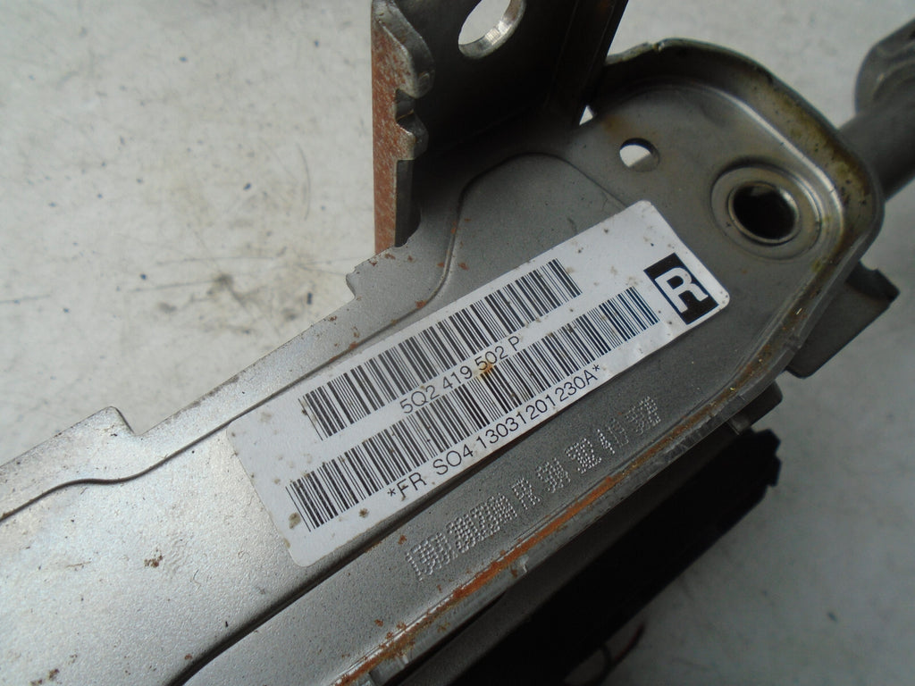 VW VOLKSWAGEN GOLF MK7 2018 STEERING COLUMN 5Q2419502P