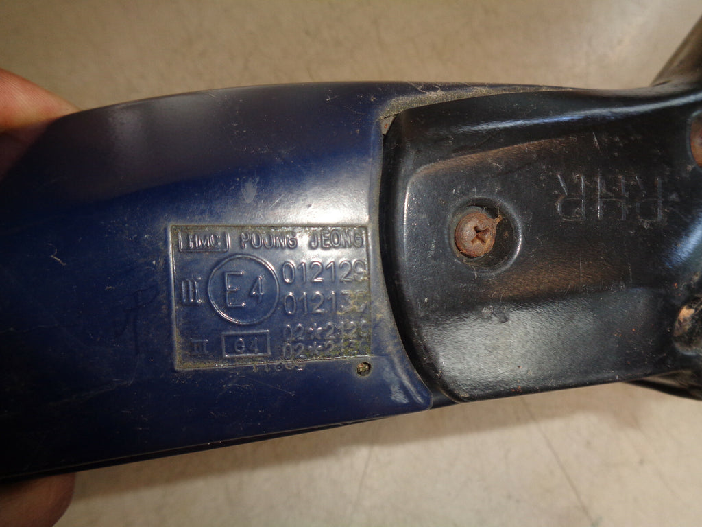 HYUNDAI ACCENT MK2 2000 OSF DRIVER SIDE FRONT MANUAL DOOR WING MIRROR