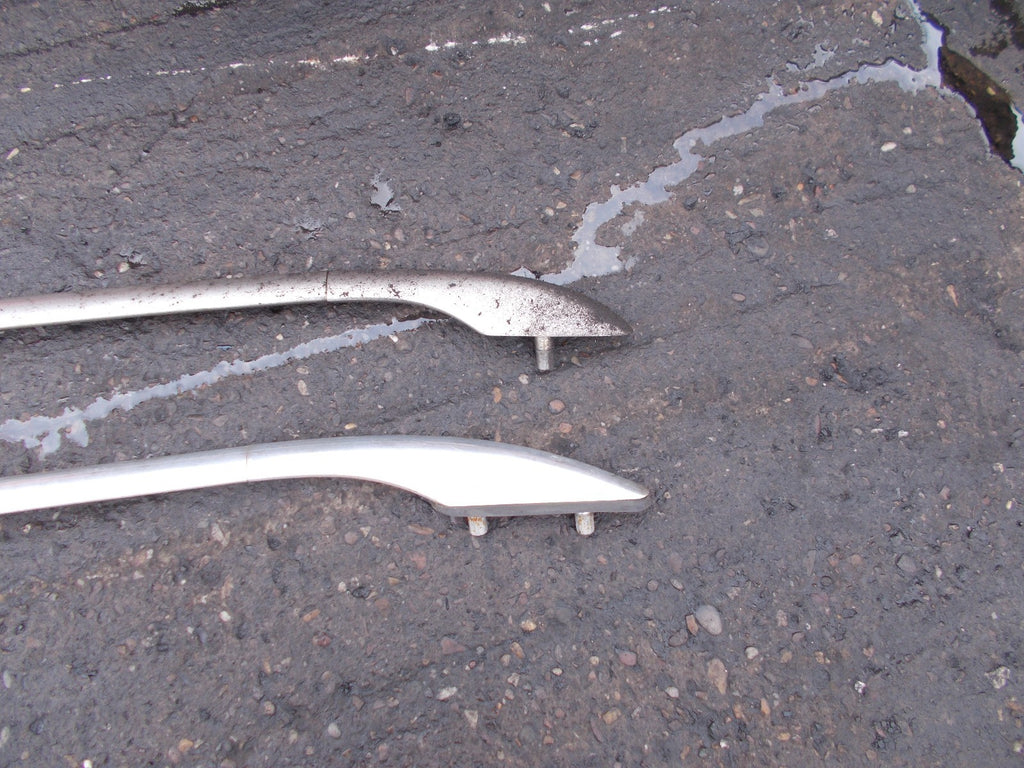 MERCEDES C CLASS W204 ESTATE ROOF BARS RAILS RACKS SILVER