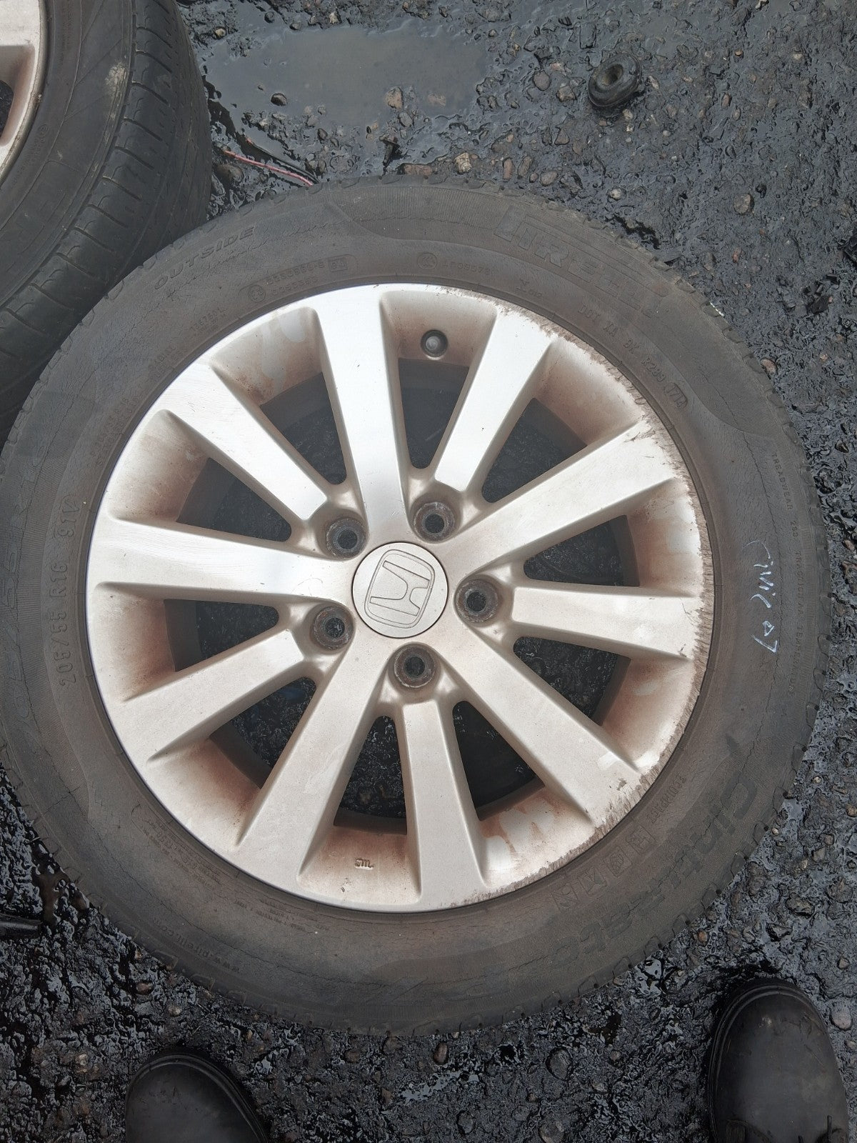 2005 HONDA CIVIC MK7 16 INCH ALLOY WHEEL WITH TYRE 205/55R16