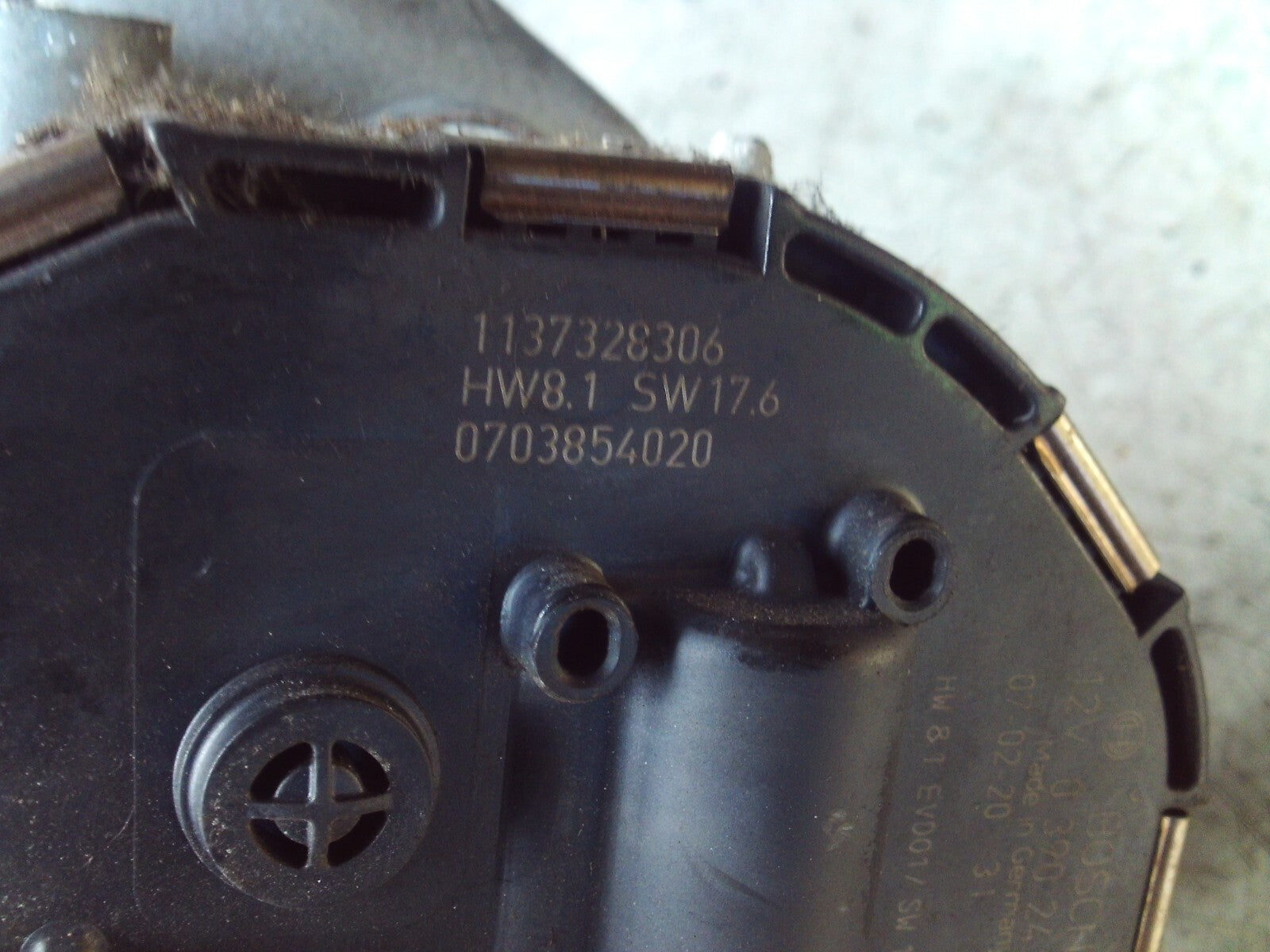 2007 PEUGEOT 407 NS PASSENGER SIDE WINDSCREEN WIPER MOTOR 9661812180