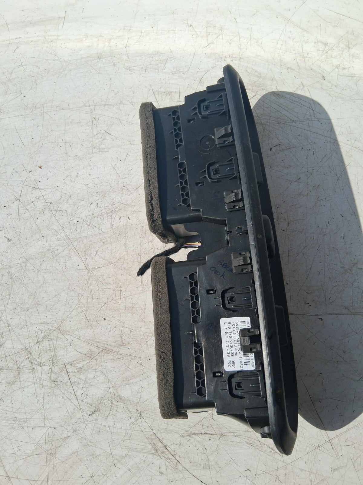 2021 FORD ECOSPORT CENTRE DASHBOARD AIR VENTS GN1519K617ACW