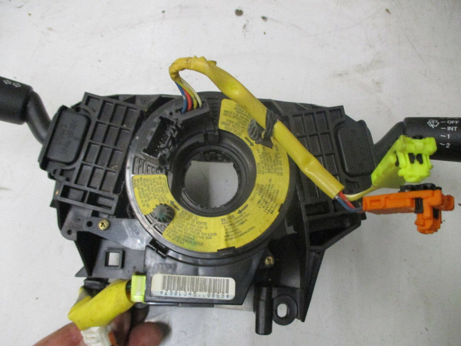 MAZDA 3 TS 2004 HEADLIGHT WIPER INDICATOR CONTROL SWITCH STALK SQUIB BP4K17D952