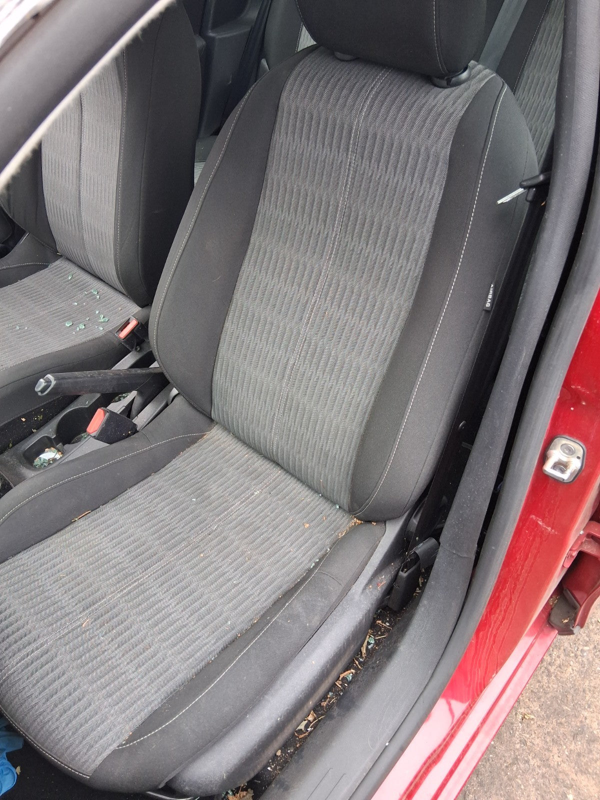 2020 VAUXHALL CORSA F HATCH NSF PASSENGER SIDE FRONT COMPLETE SEAT FABRIC