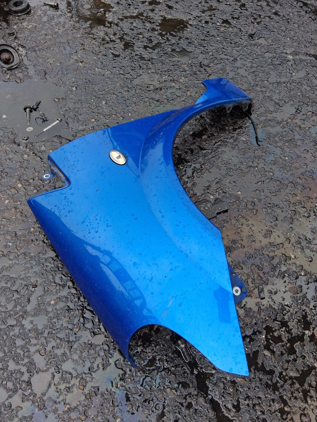 2006 CITROEN C3 PLURIEL NSF PASSENGER SIDE FRONT LEFT WING PANEL BLUE