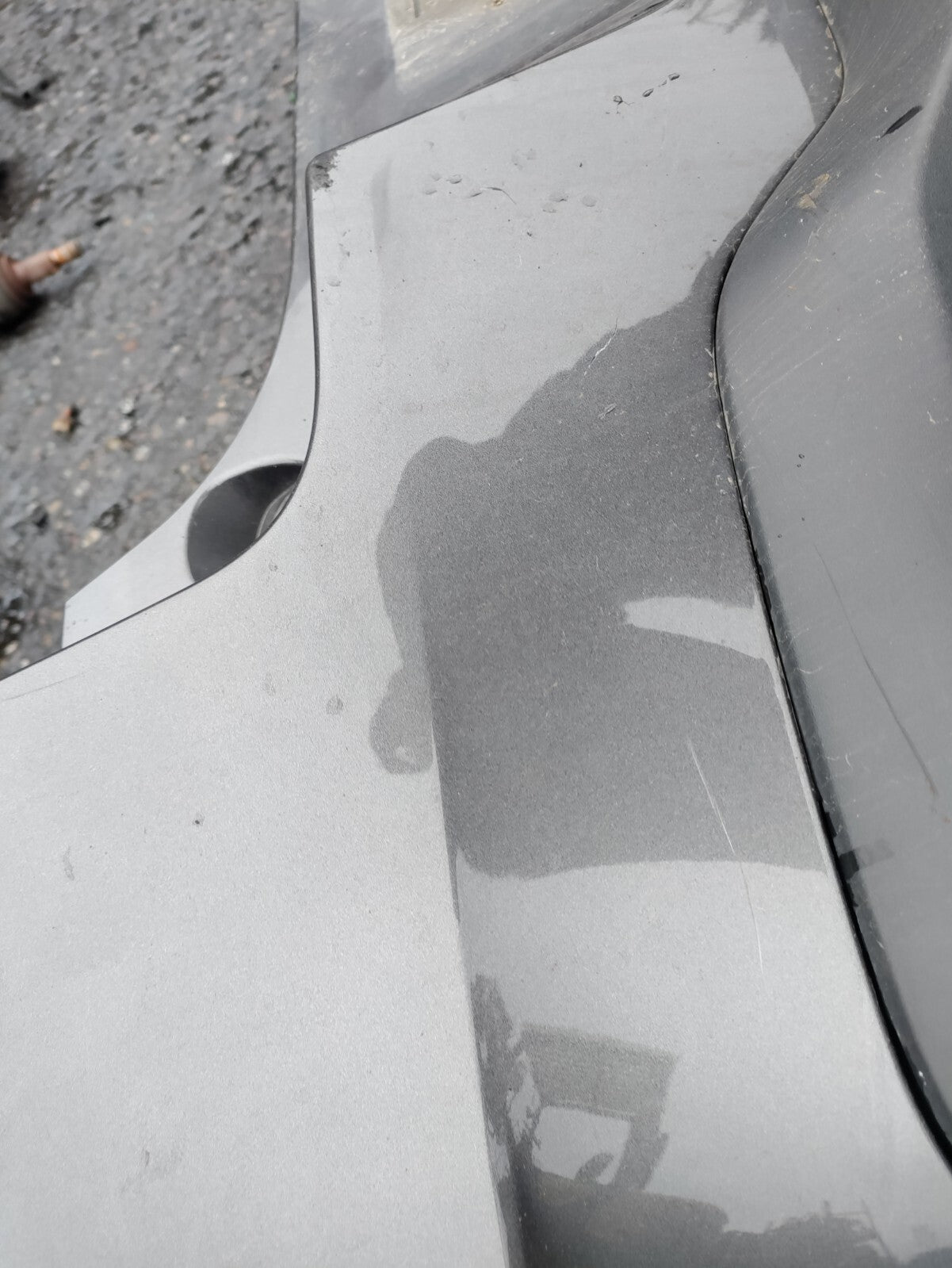 2019 CITROEN C4 CACTUS REAR COMPLETE BUMPER GREY