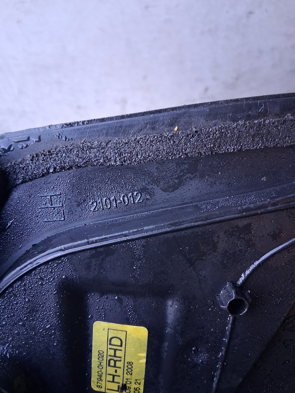 2008 PEUGEOT 108 NSF PASSENGER SIDE FRONT LEFT WING MIRROR