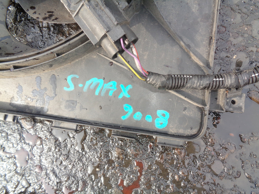 FORD S MAX 2008 MK1 2.0 TDCI FRONT RADIATOR COOLANT RAD FAN MOTOR 6G918C607PC