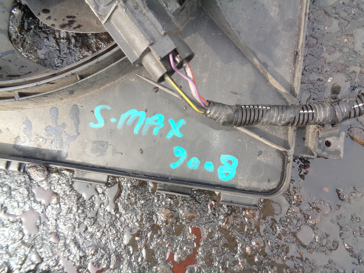 FORD S MAX 2008 MK1 2.0 TDCI FRONT RADIATOR COOLANT RAD FAN MOTOR 6G918C607PC