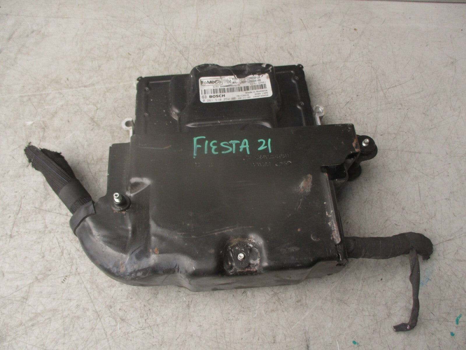 2021 FORD FIESTA MK8 1.0 PETROL ENGINE CONTROL MODULE ECU LA6A12B684