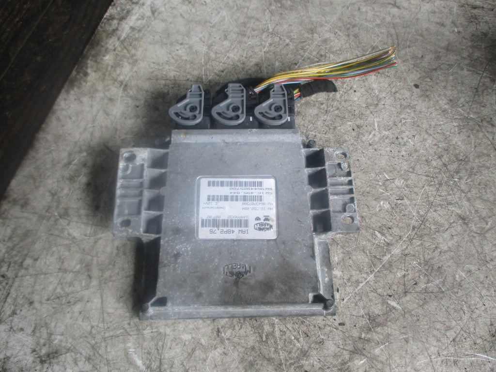 PEUGEOT 206 2002 1.1 PETROL ECU ENGINE CONTROL MODULE 9644925780