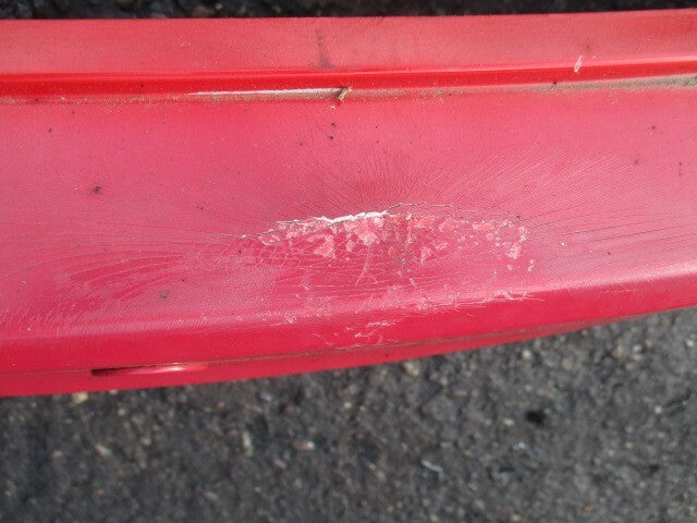 FORD FIESTA MK6 2008 5 DOOR REAR COMPLETE BUMPER RED