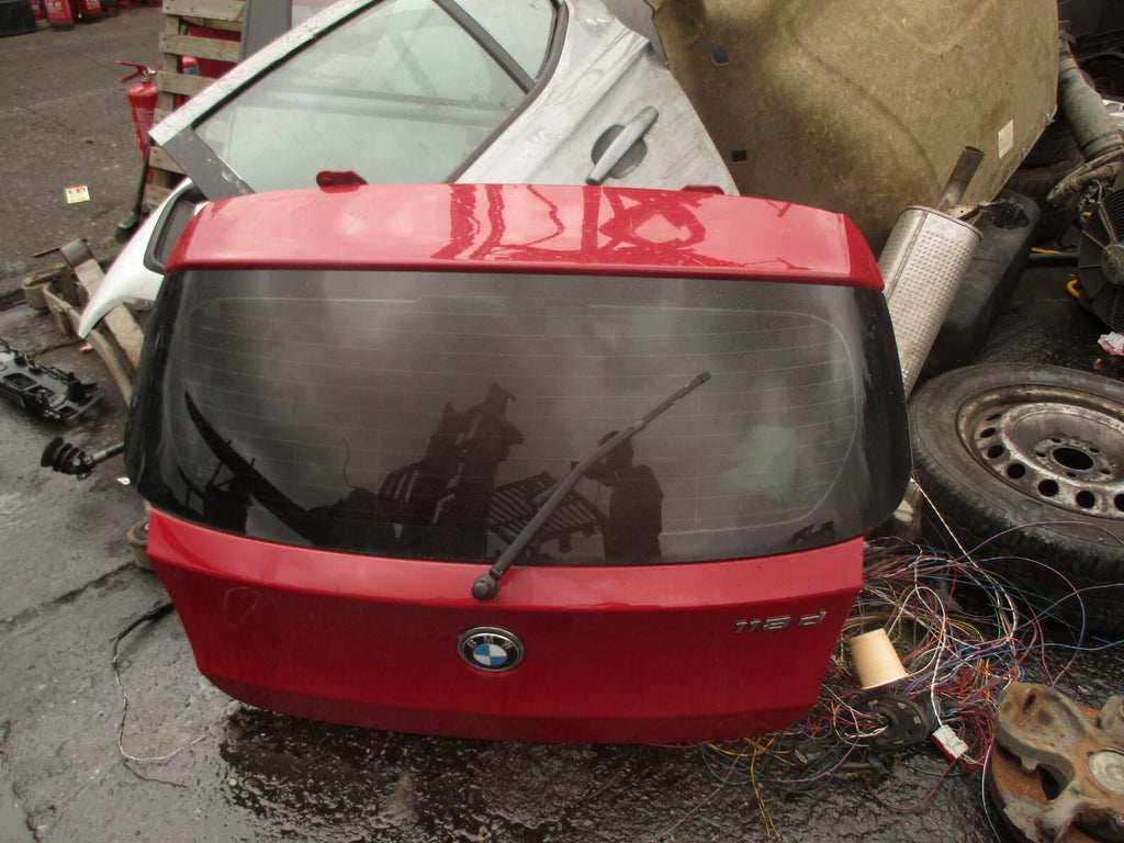 2009 BMW 1 SERIES E82 118D HATCHBACK REAR BOOTLID TAILGATE CRIMSON RED A61