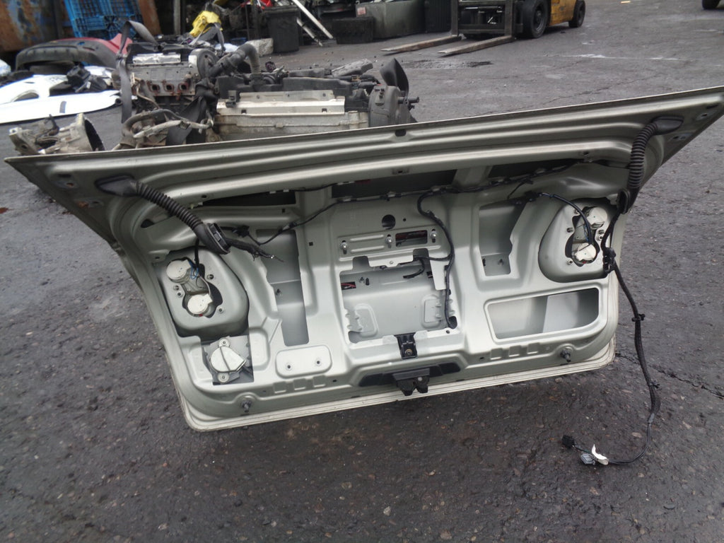 SAAB 93 9-3 CONVERTIBLE 2006 REAR BOOTLID HATCHBACK COMPLETE SILVER 293