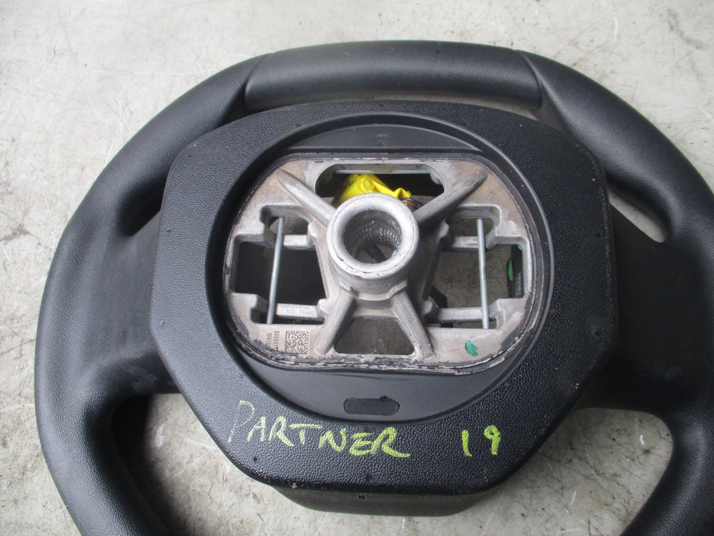 2019 PEUGEOT PARTNER MK3 K9 LEATHER STEERING WHEEL 98171149ZD