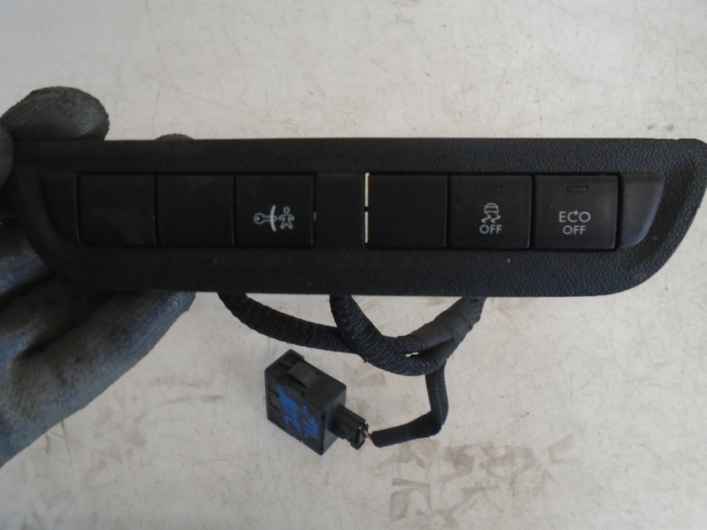 PEUGEOT 208 2014 MK1 HEADLIGHT LEVEL CONTROL SWITCH 98016627