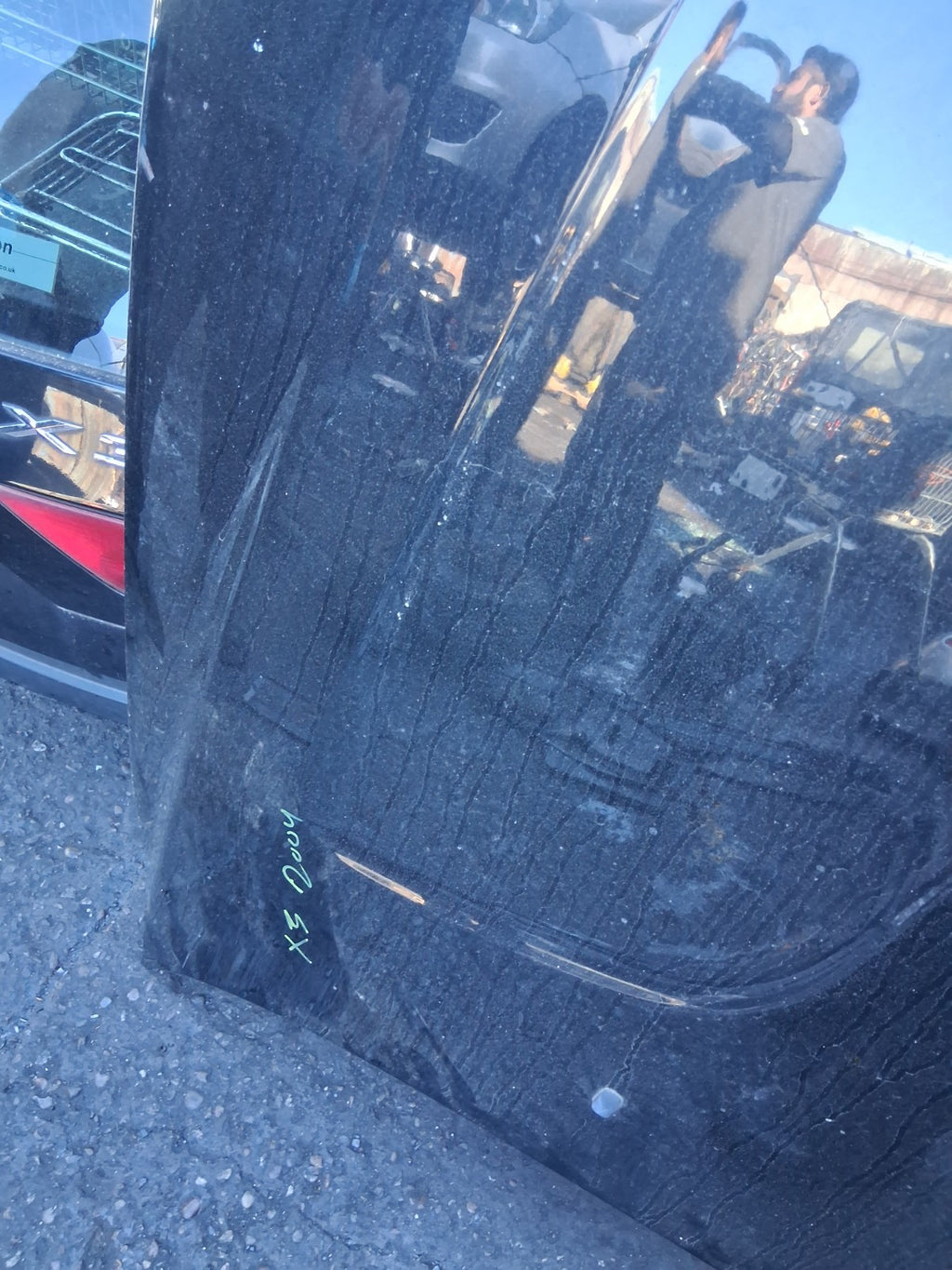 2004 BMW X3 E83 FRONT BONNET HOOD PANEL BLACK