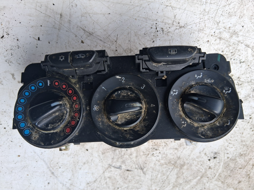 2016 VAUXHALL CORSA E AC HEATER CLIMATE CONTROL SWITCH PANEL 466119570