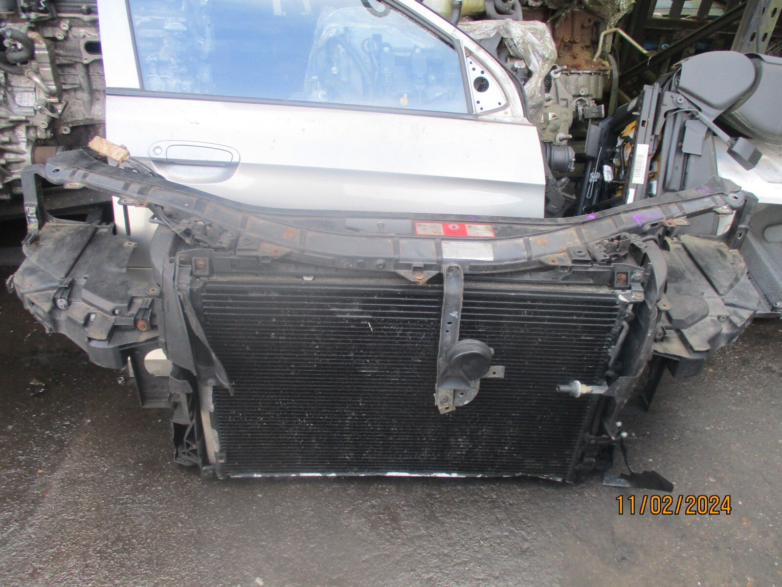 AUDI A8 2007 3.0 PETROL AUTO FRONT SLAM PANEL RADIATOR RADPACK 4E0969455 RP 29