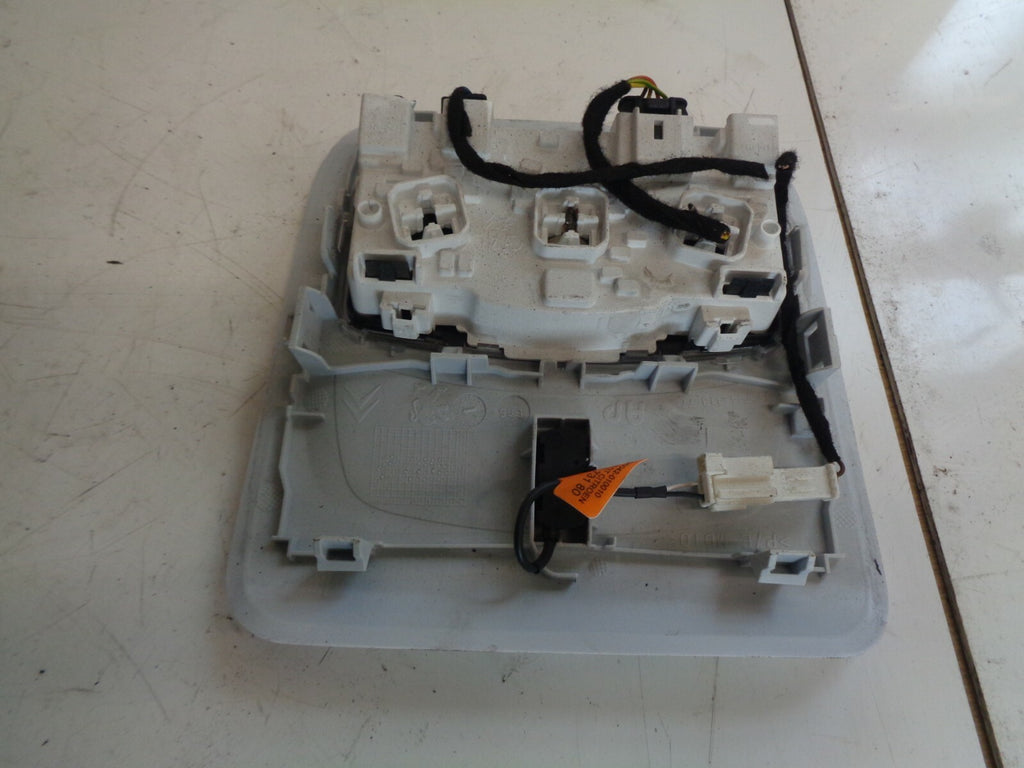 PEUGEOT 208 2016 MK1 1.0 PETROL FRONT INTERIOR ROOF LIGHT 9674441377