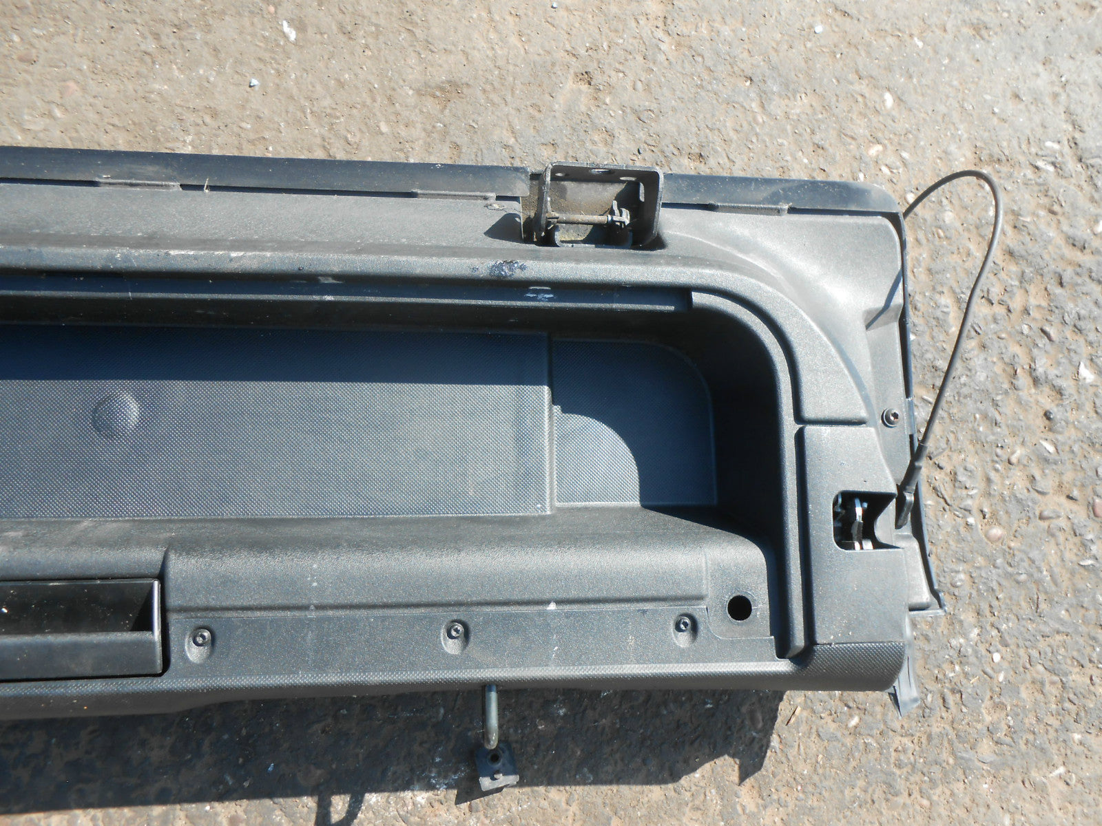 CITROEN C2 JM 2007 HATCHBACK BOTTOM LOWER TAILGATE BOOTLID LID BLACK