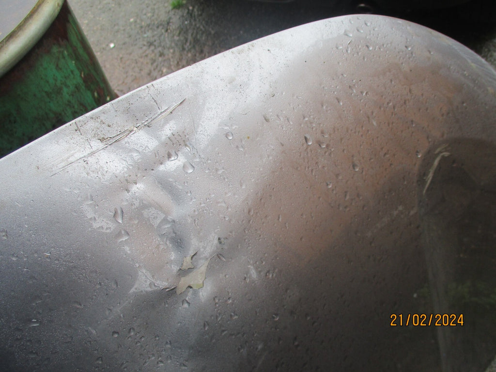 CITROEN C5 AIRCROSS 2022 FRONT BONNET HOOD SILVER GREY DAMAGED