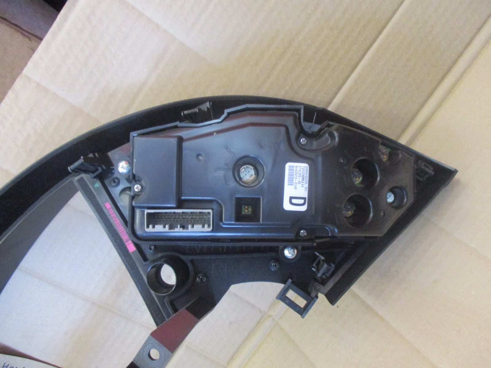 HONDA CIVIC MK8 2008 DASH SWITCH TRIM PANEL VENTS START BUTTON BLACK 79600SMJE4