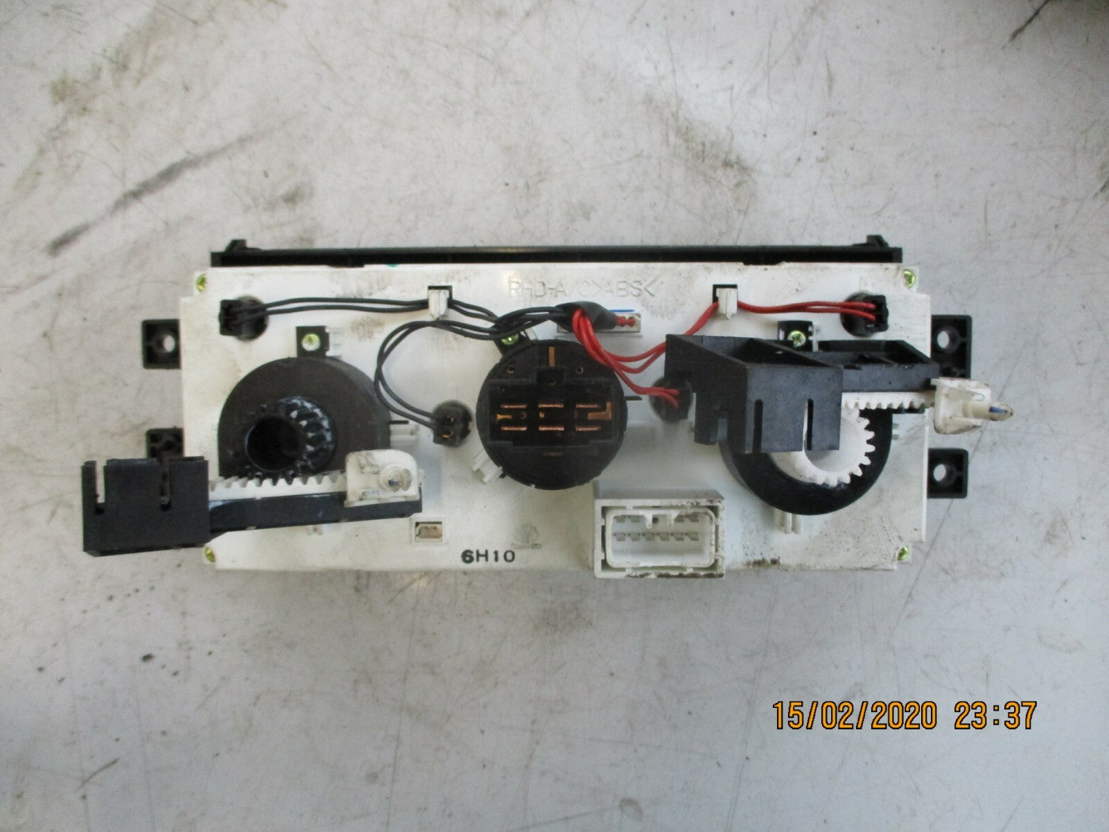 CHEVROLET KALOS 2005 AC HEATER CLIMATE CONTROL SWITCHES PANEL