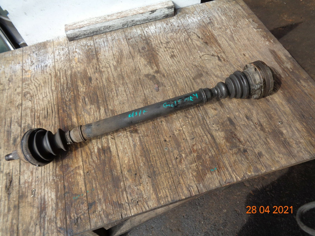 VW VOLKSWAGEN GOLF MK4 2002 OSF DRIVER SIDE FRONT LONG DRIVESHAFT SHAFT