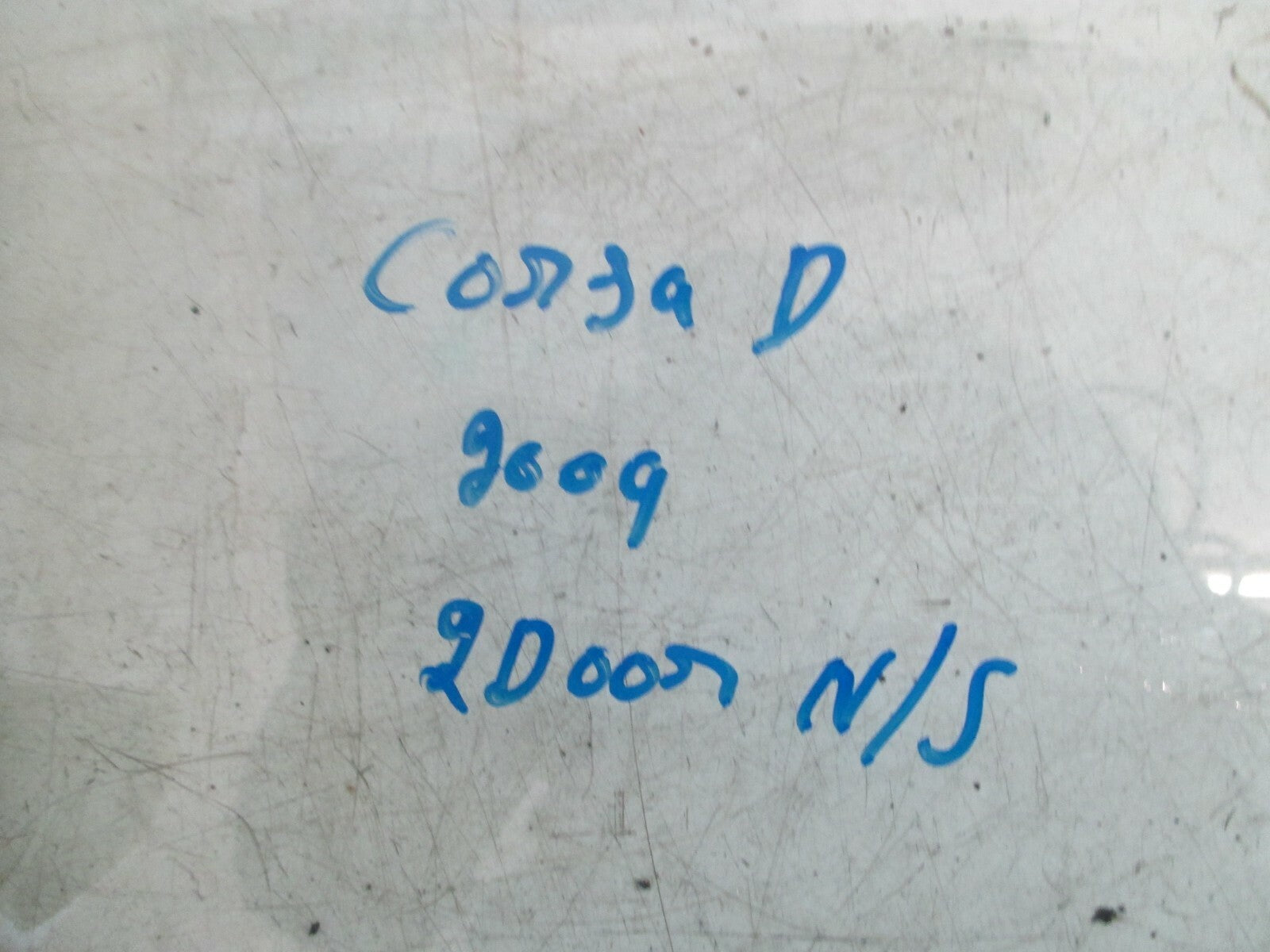 VAUXHALL CORSA D 2009 2 DOOR NS FRONT PASSENGER SIDE WINDOW DOOR GLASS