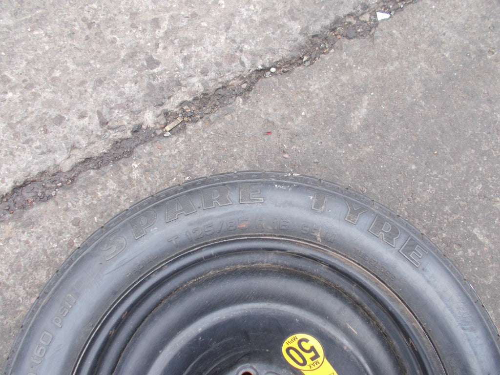 JAGUAR PIRELLI  16 INCH 5 STUD SPARE WHEEL 125/85 R16