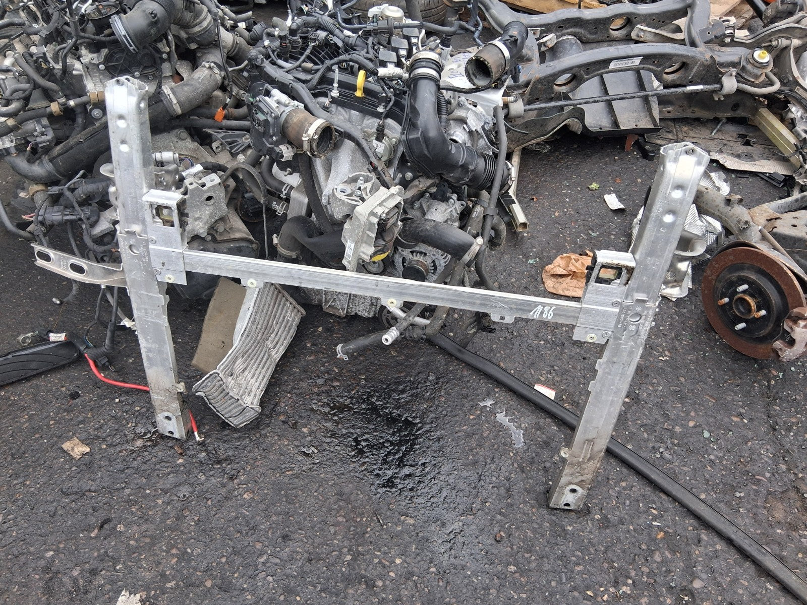 2022 BMW 2 SERIES F44 1.5 DIESEL RADIATOR SUPPORT BAR 7301604