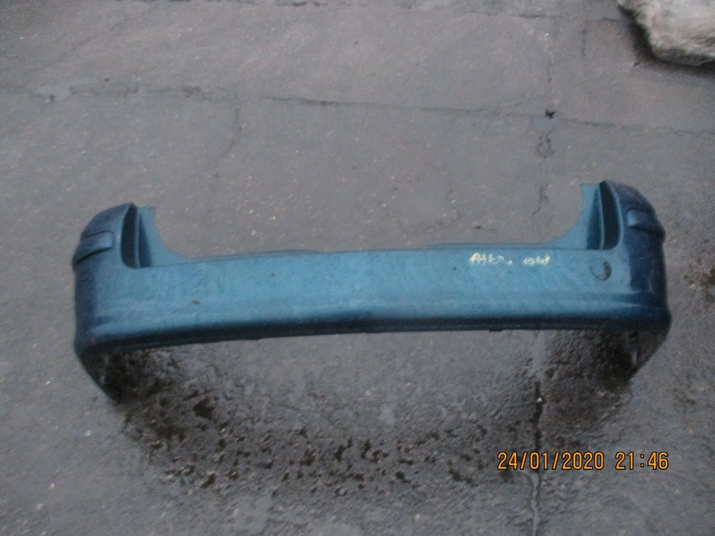 VAUXHALL ASTRA H ESTATE 2007 REAR COMPLETE BUMPER BLUE GREEN