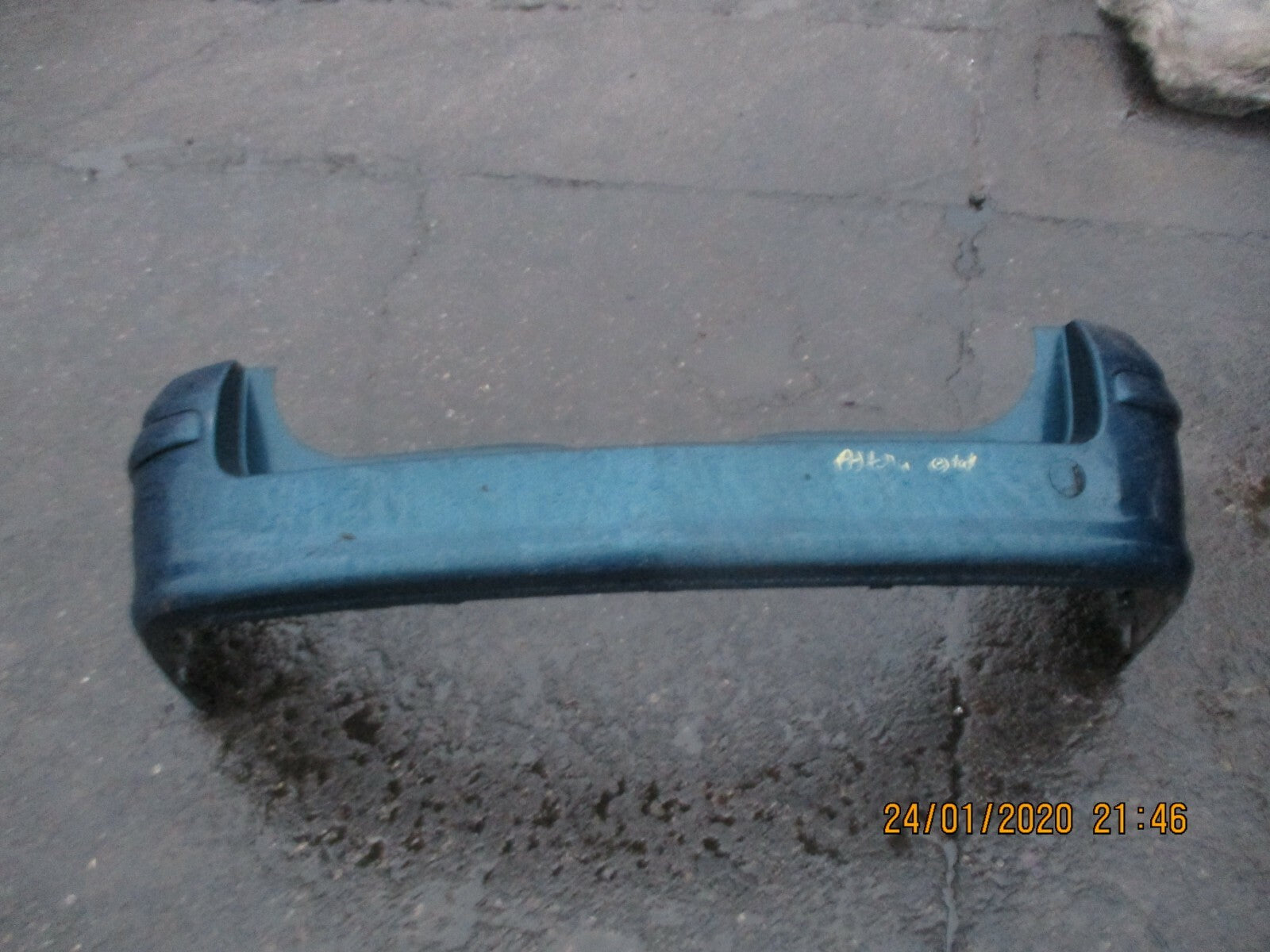VAUXHALL ASTRA H ESTATE 2007 REAR COMPLETE BUMPER BLUE GREEN