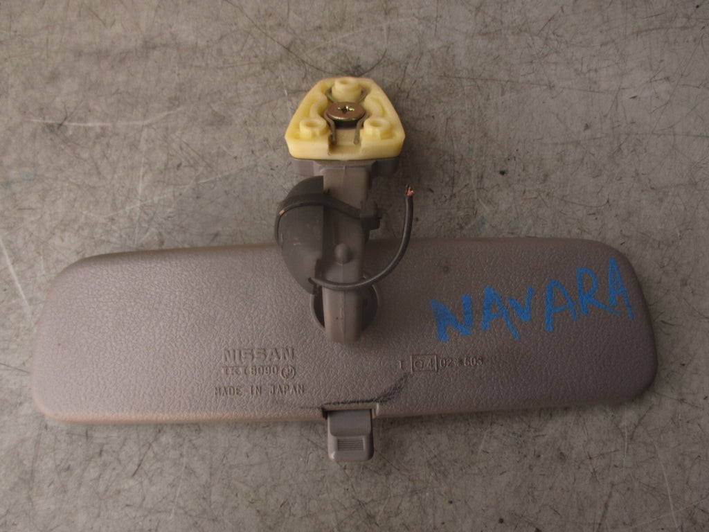 2002 NISSAN NAVARA D22 INTERIOR REAR VIEW MIRROR