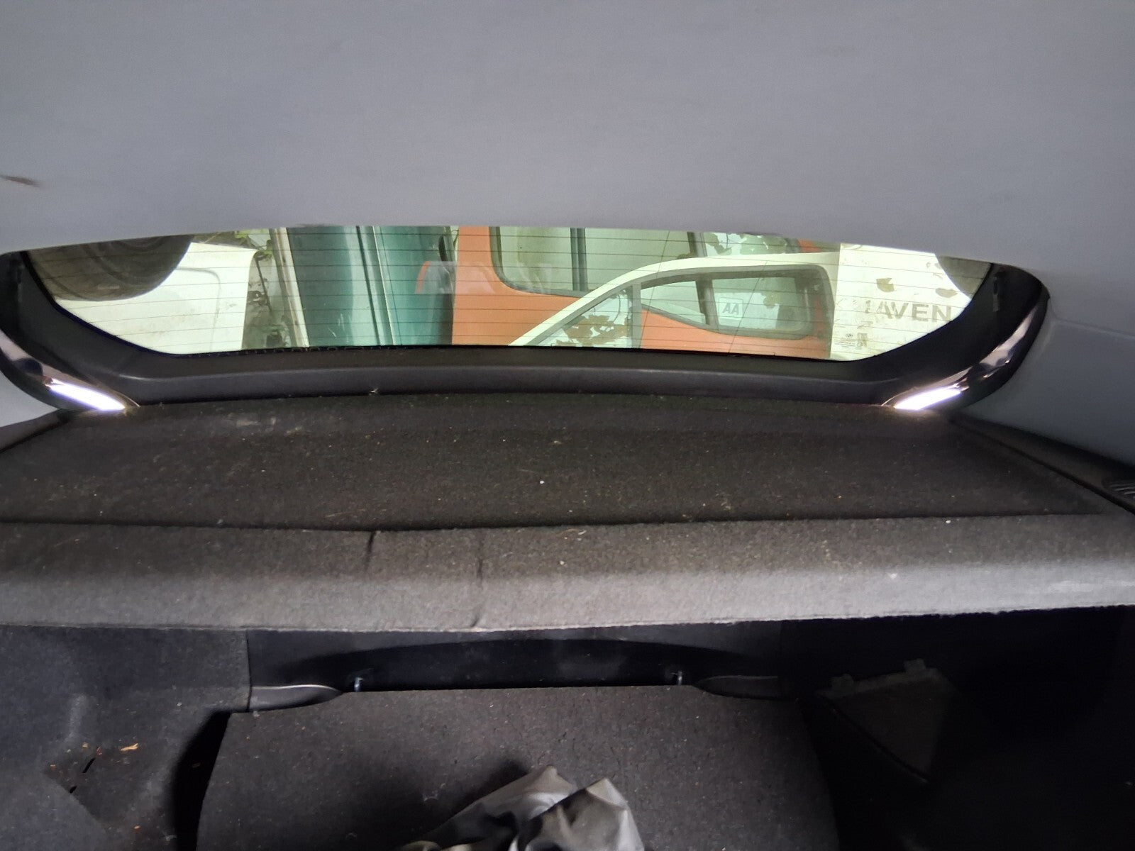 2011 BMW 1 SERIES E87 REAR STORAGE PARCEL SHELF LOAD COVER