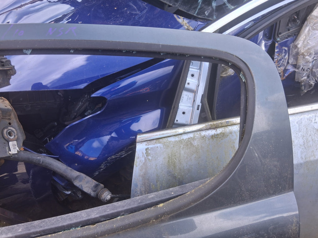 2010 PEUGEOT 207 HATCHBACK NSR PASSENGER SIDE REAR DOOR GREY