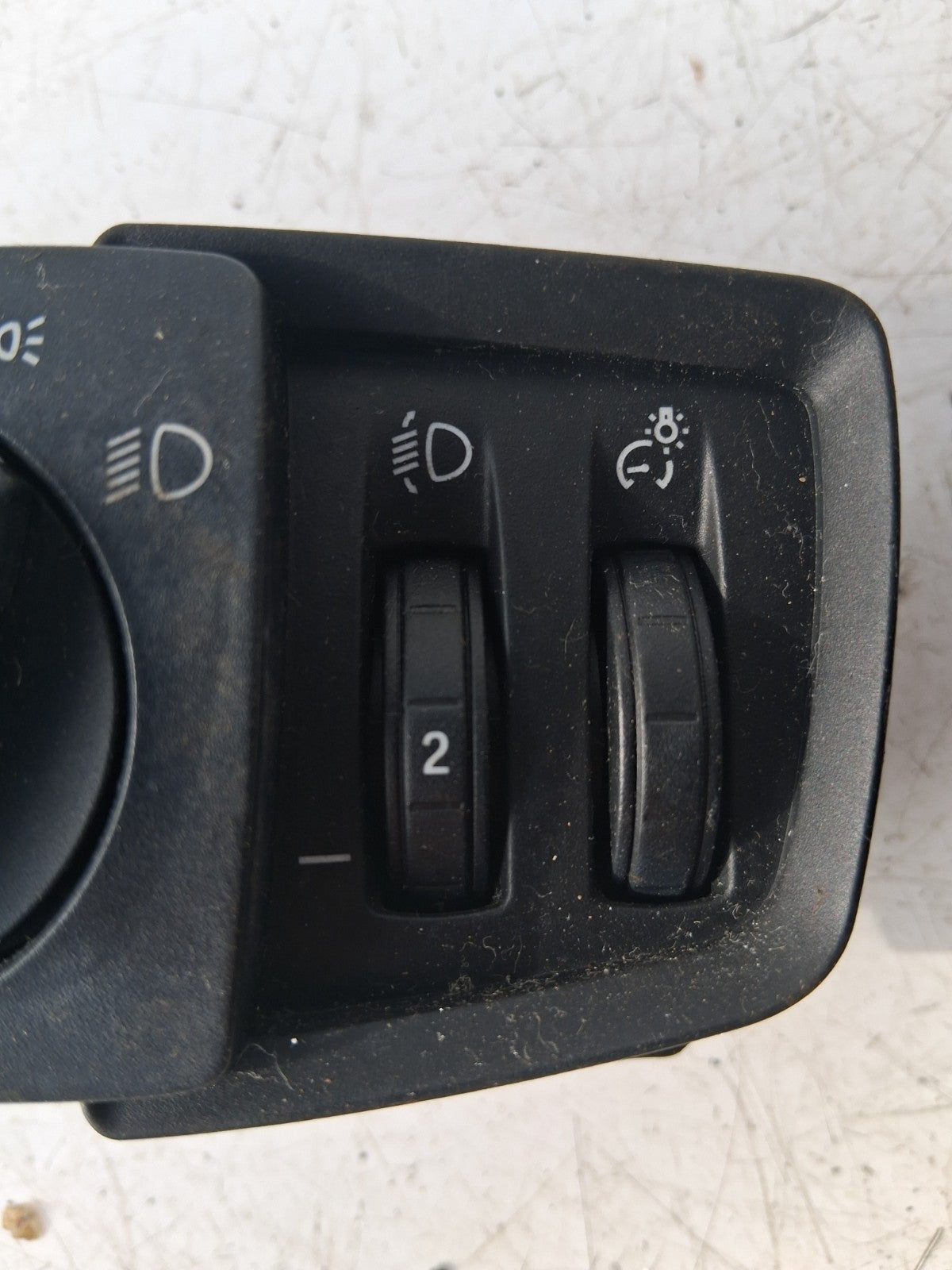 BMW 1 SERIES F20 2015 HEADLIGHT ADJUSTER CONTROL SWITCH PANEL 926530504