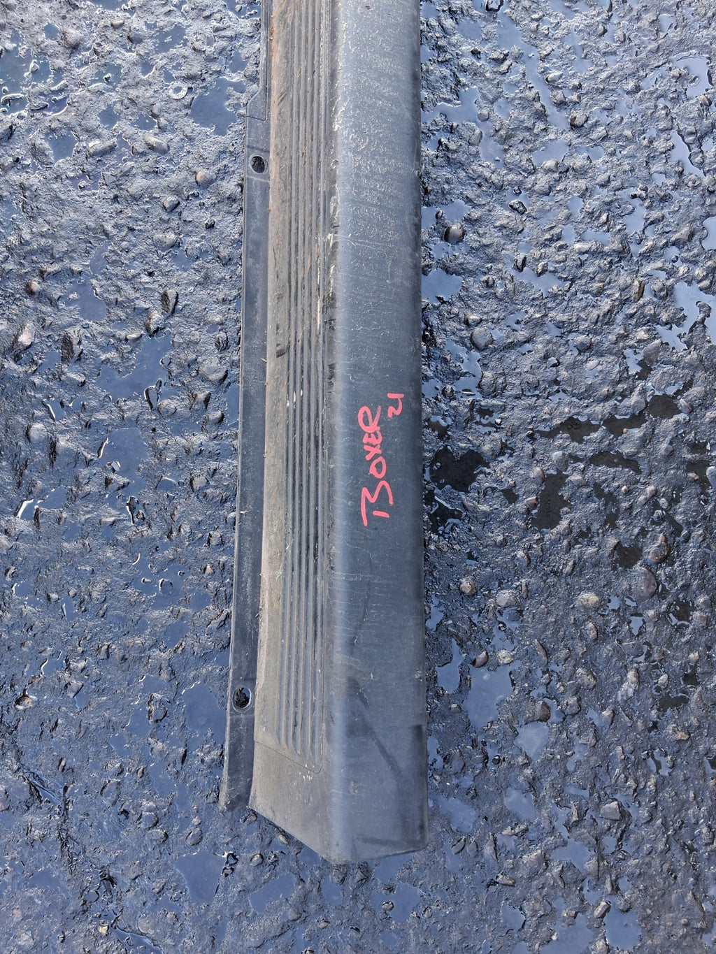 2021 PEUGEOT BOXER MK3 MIDDLE REAR BUMPER BLACK