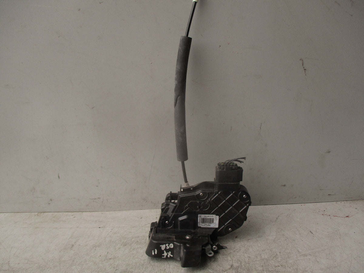 2011 JAGUAR XF X250 OSR DRIVER SIDE REAR CENTER DOOR LOCK LATCH 7H5A26412AC