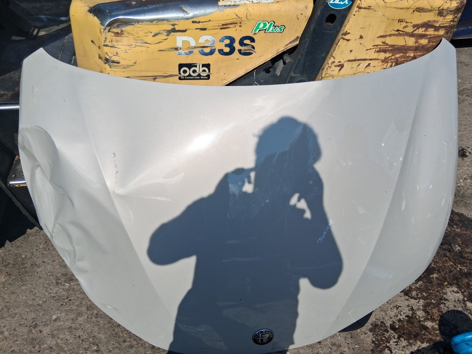 2025 ALFA ROMEO JUNIOR FRONT BONNET HOOD PANEL DAMAGED