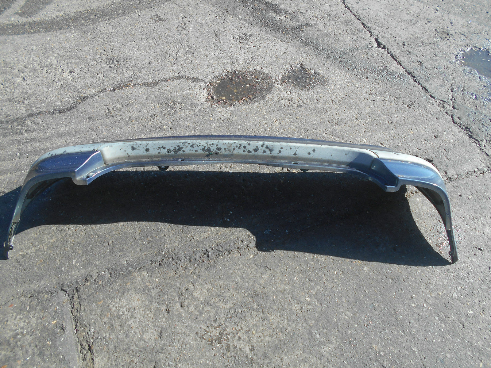MERCEDES A CLASS W168 2004 REAR BACK PLASTIC BUMPER BLUE