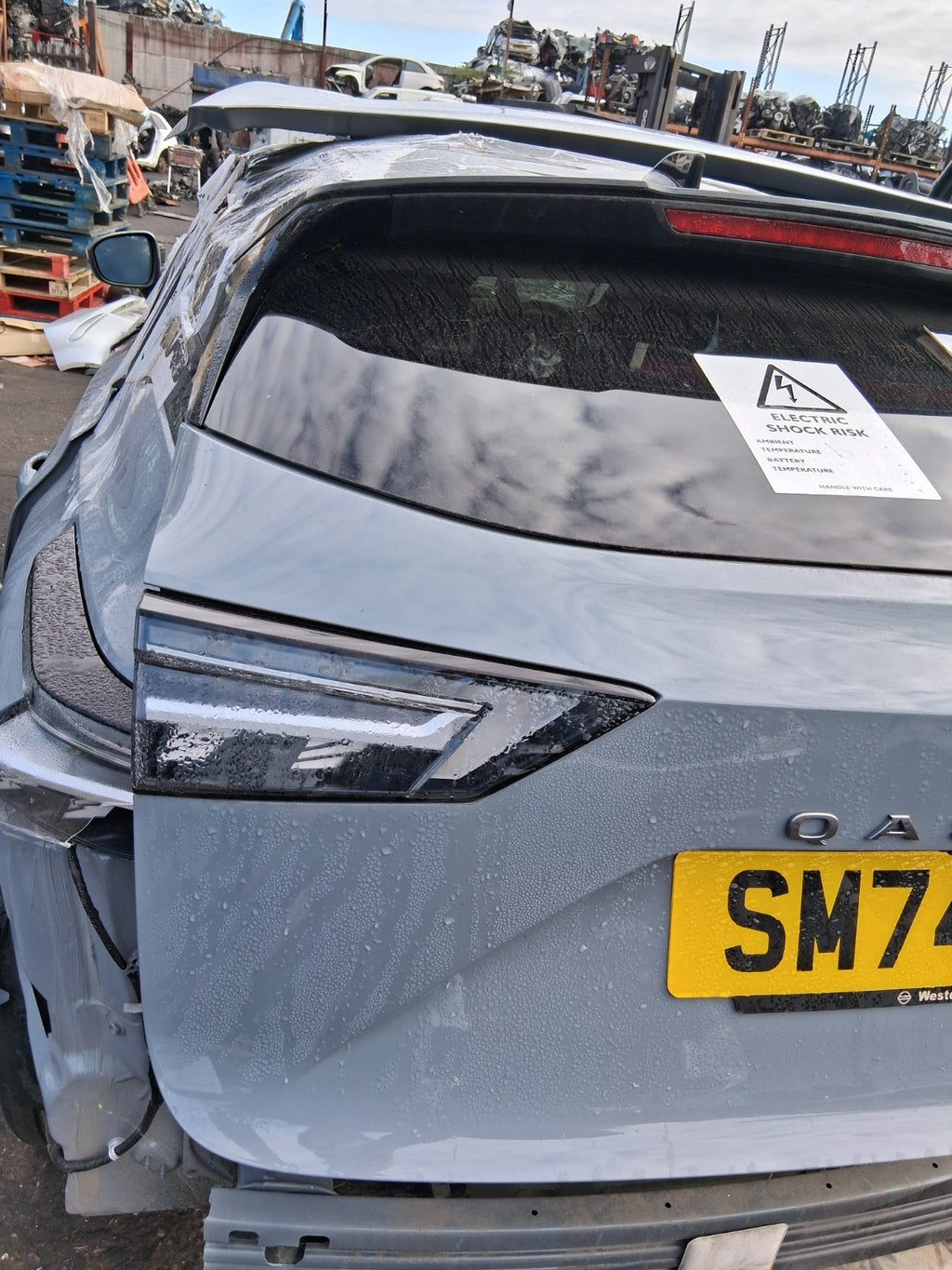 2024 NISSAN QASHQAI J12 MK3 BARE TAILGATE BOOTLID GREY