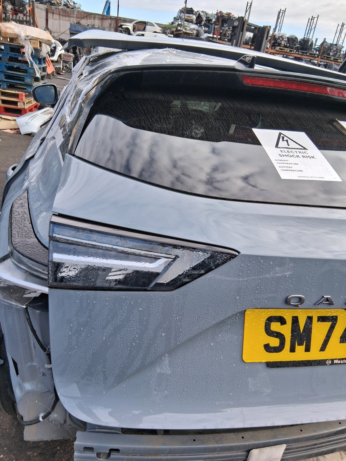 2024 NISSAN QASHQAI J12 MK3 BARE TAILGATE BOOTLID GREY
