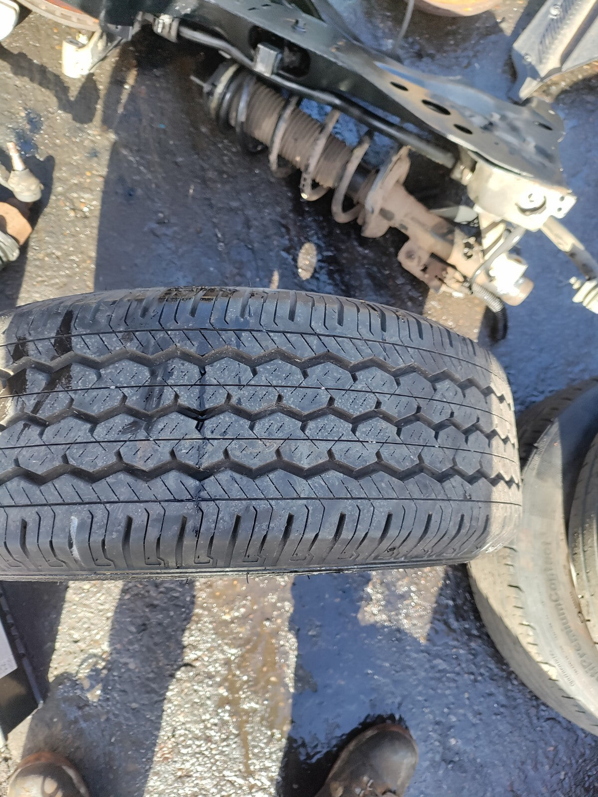 2007 PEUGEOT EXPERT MK2 16 INCH STEEL WHEEL WITH TYRE 215/60R16