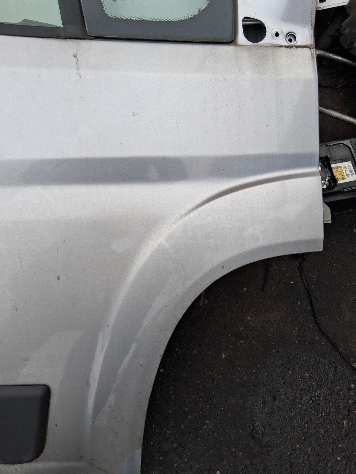 2021 PEUGEOT BOXER MK3 OSF DRIVER SIDE FRONT RIGHT BARE DOOR GREY