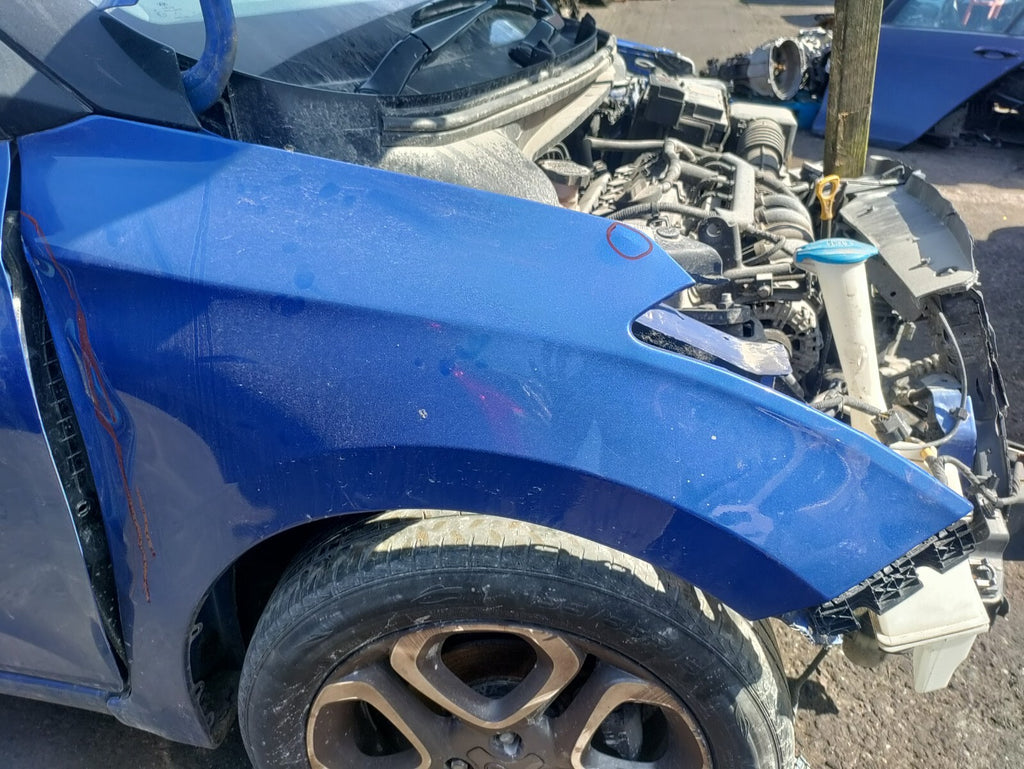 2019 HYUNDAI I20 FACELIFT OSF DRIVER RIGHT WING PANEL CHAMPION BLUE PEARL U24