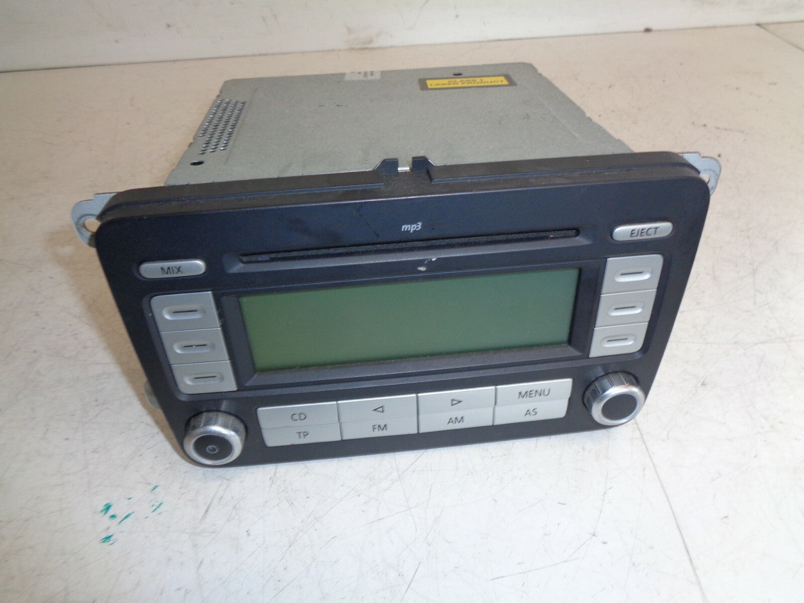 VW VOLKSWAGEN GOLF JETTA MP3 STEREO CD PLAYER RADIO HEAD UNIT 1K0035186AF