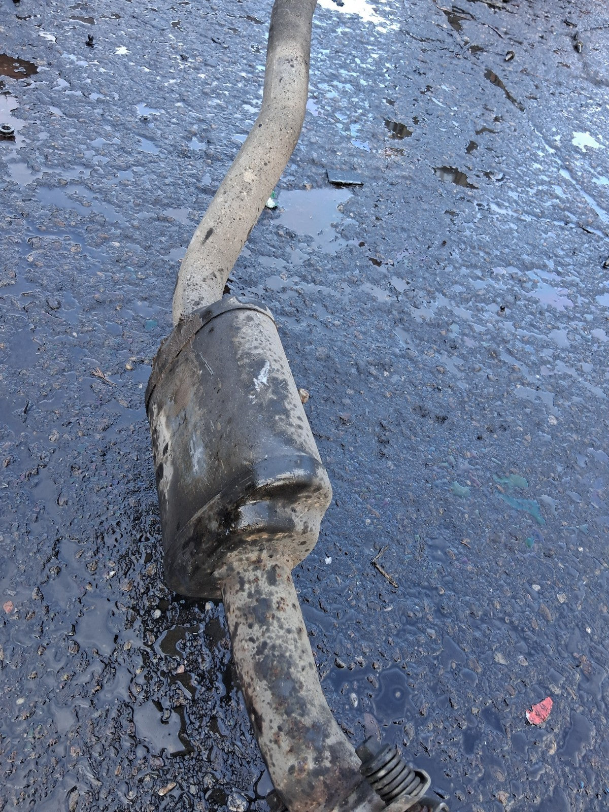 2013 TOYOTA ESTIMA MK3 EXHAUST BACK BOX FLEXI PIPE